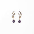 Pretty hanging drop pearl Earring - Chandrani Pearls