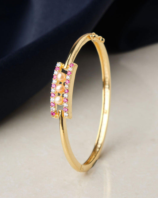 Rajkumari Pearl Bangle - Chandrani Pearls