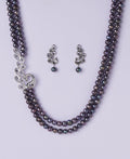 Ravishing Peacock Real Pearl Necklace Set - Chandrani Pearls