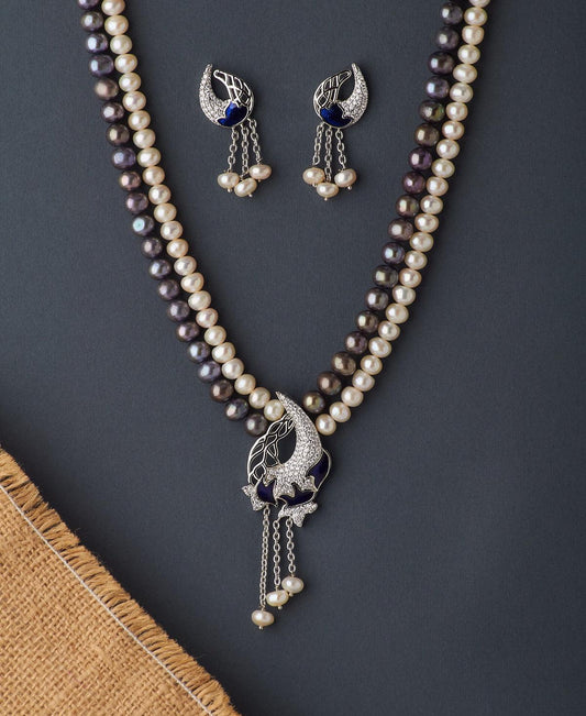 Ravishing Pearl Necklace Set - Chandrani Pearls