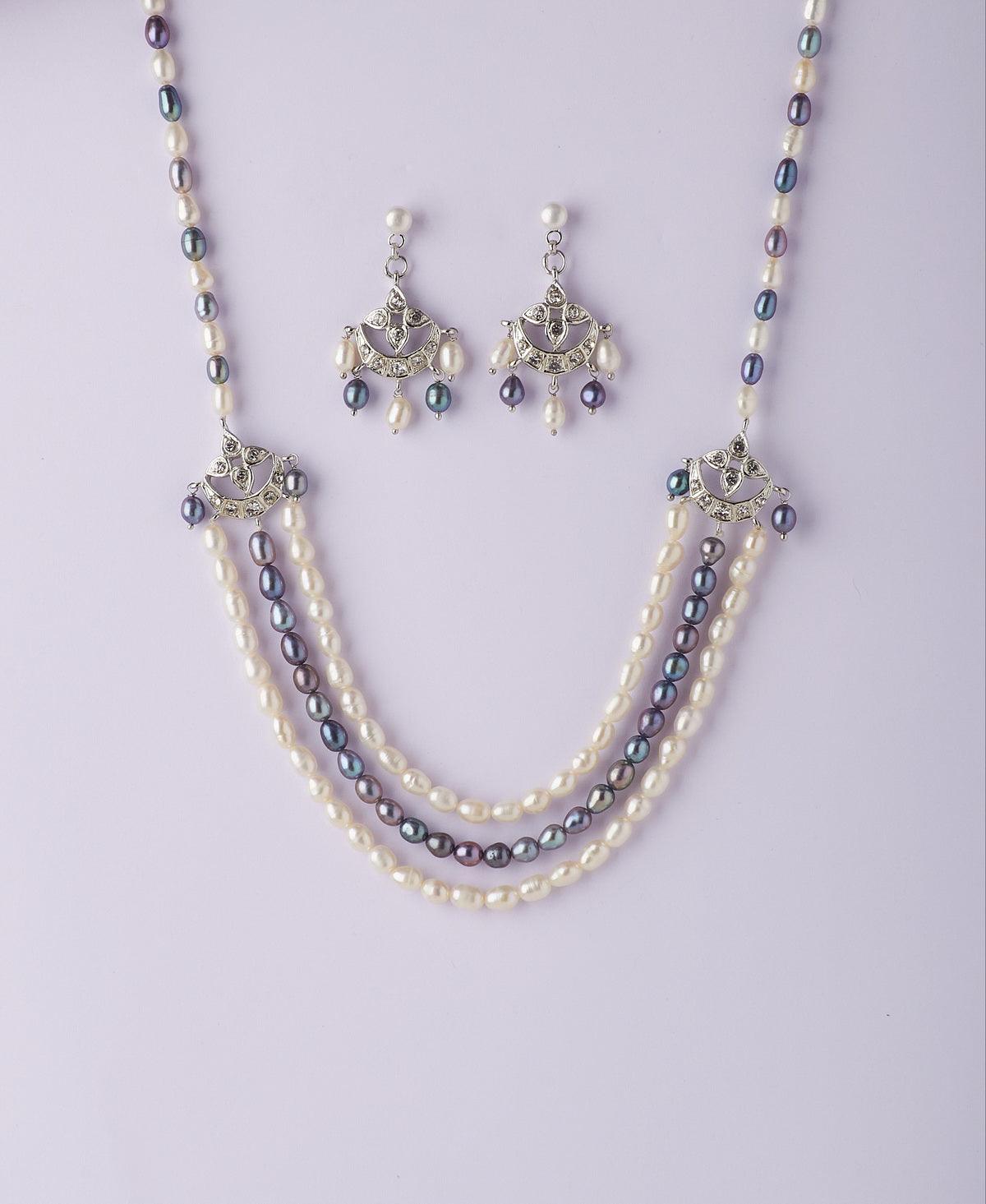 Ravishing Pearl Necklace Set - Chandrani Pearls