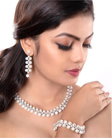 Ravishing Pearl Necklace Set - Chandrani Pearls