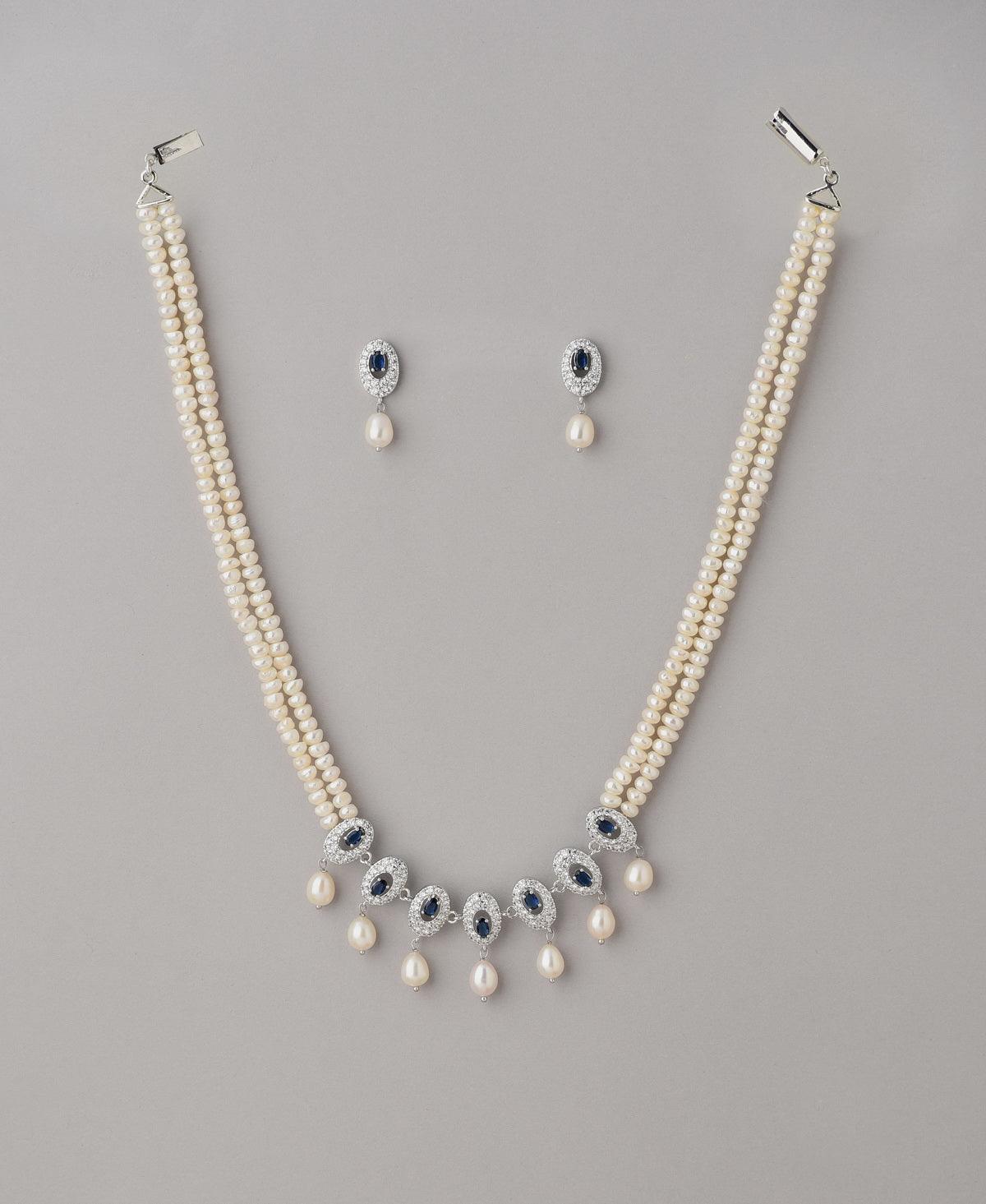 Ravishing Pearl Necklace Set - Chandrani Pearls