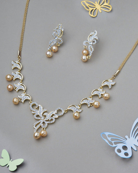 Ravishing Pearl Necklace Set - Chandrani Pearls