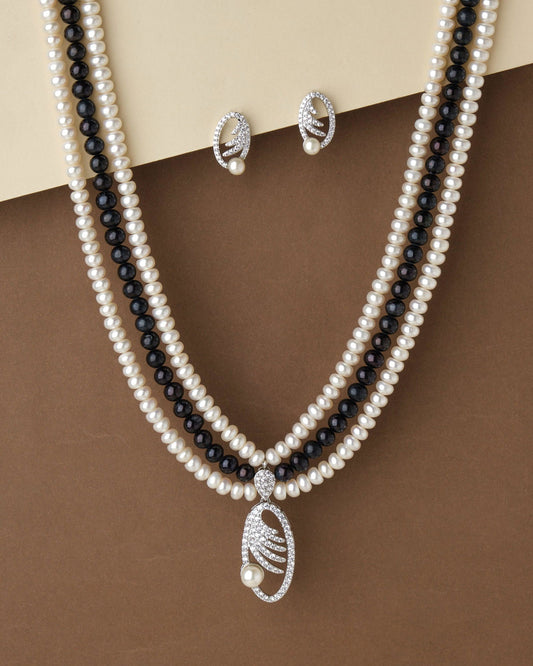 Ravishing Pearl Necklace Set - Chandrani Pearls