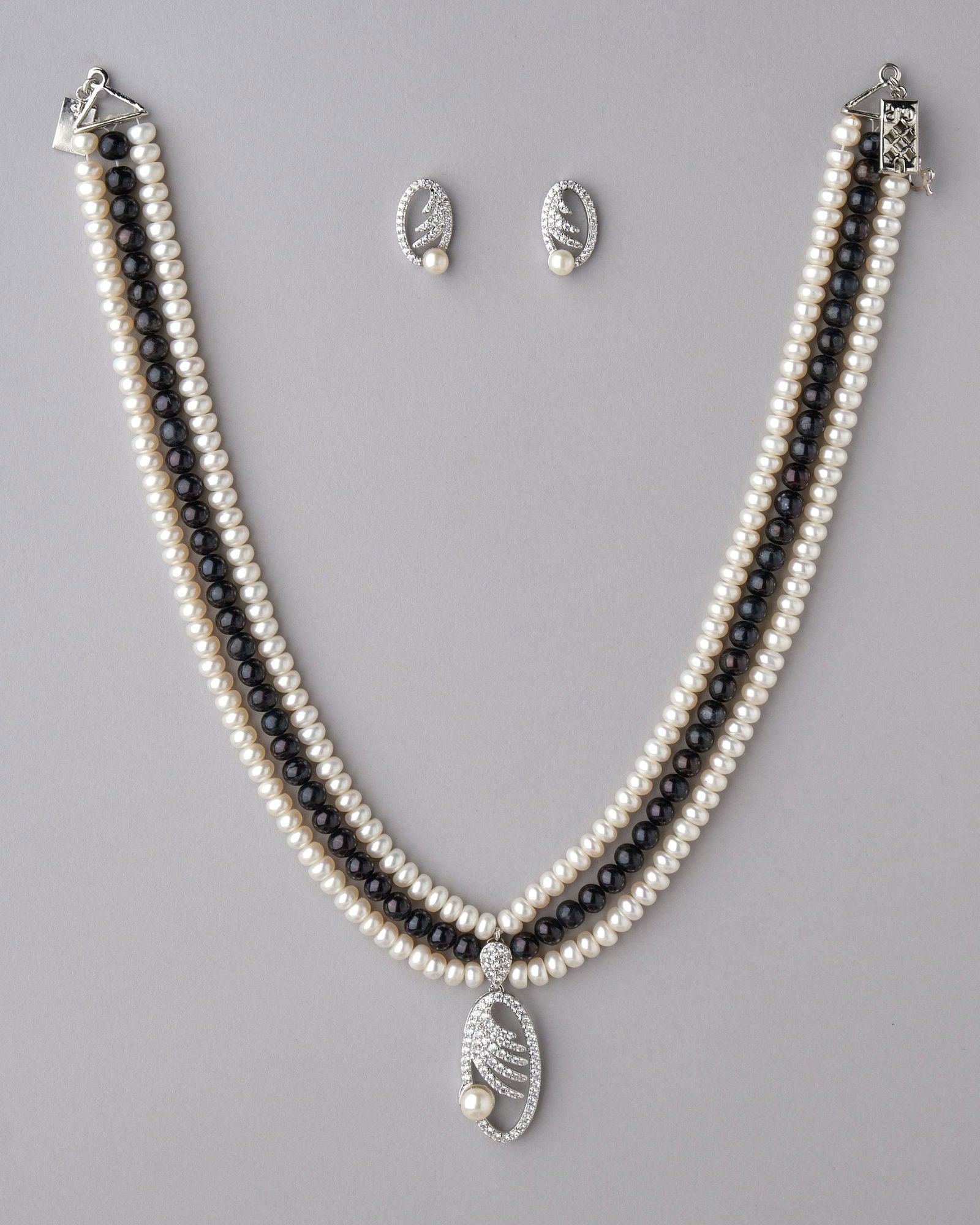 Ravishing Pearl Necklace Set - Chandrani Pearls