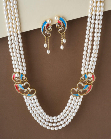 Ravishing Pearl Necklace Set - Chandrani Pearls