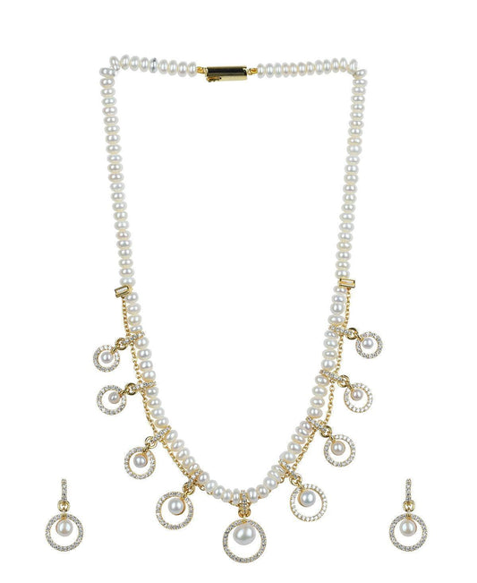 Ravishing Real Pearl Necklace - Chandrani Pearls