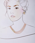 Ravishing Real Pearl Necklace Set - Chandrani Pearls