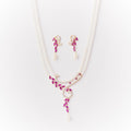 Ravishing Real Pearl Necklace Set - Chandrani Pearls