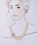 Ravishing Real Pearl Necklace Set - Chandrani Pearls