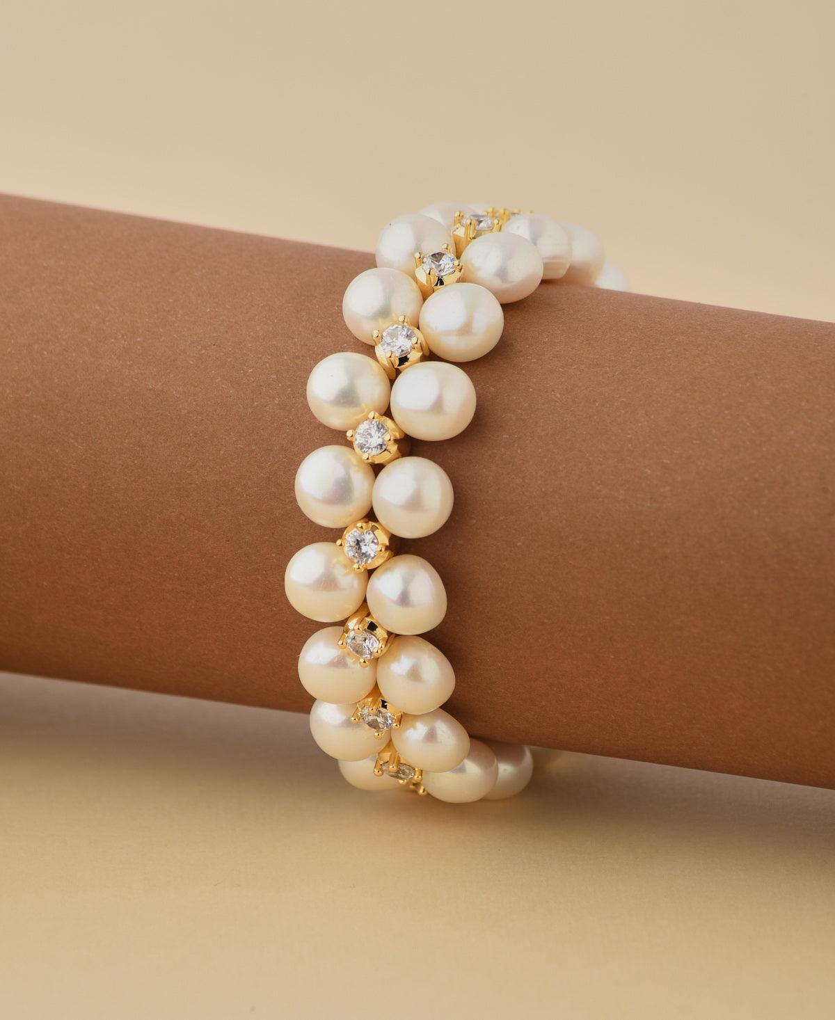 Ravishing Real Pearl Necklace Set - Chandrani Pearls