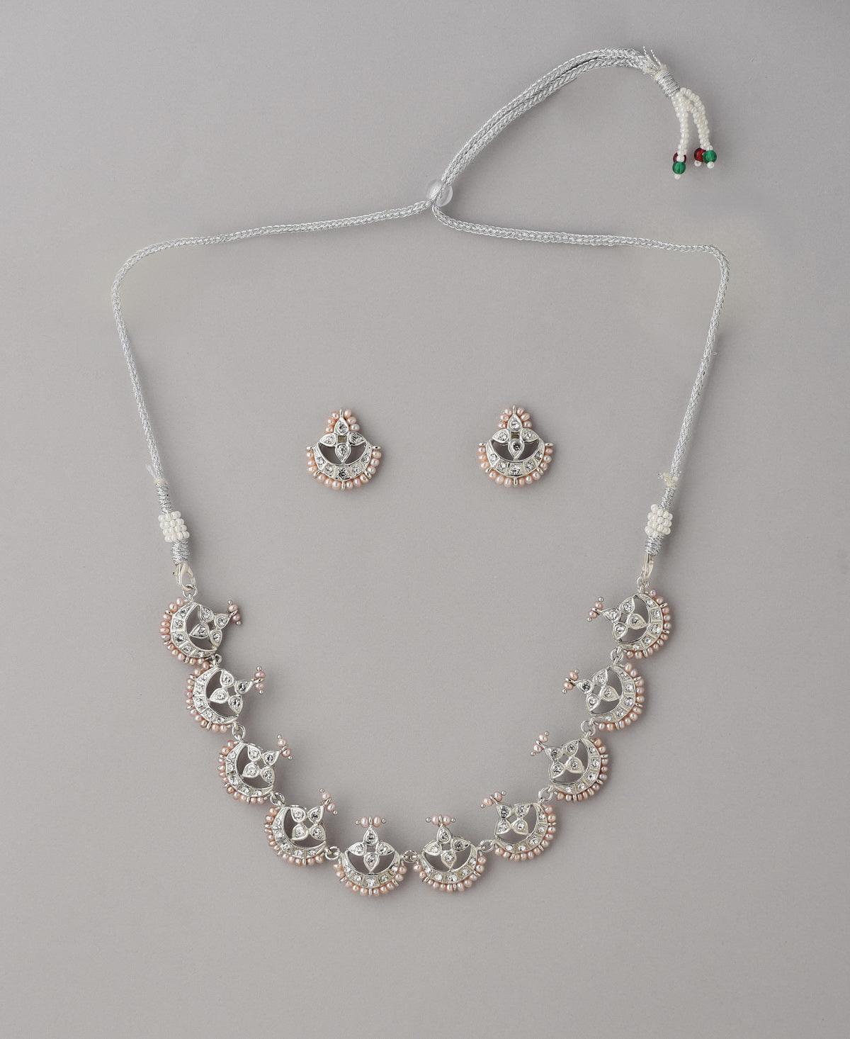 Ravishing Stone Studded Choker Set - Chandrani Pearls