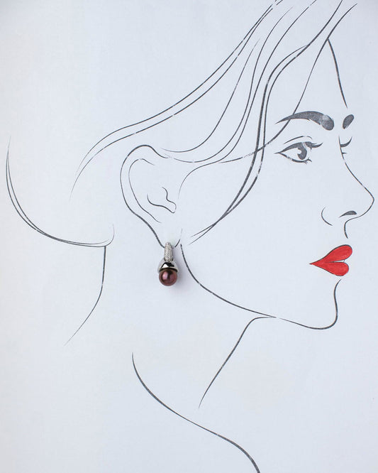 Refined Fashion Pearl Earring - Chandrani Pearls