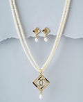 Regal Real Pearl Necklace Set - Chandrani Pearls