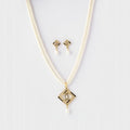 Regal Real Pearl Necklace Set - Chandrani Pearls