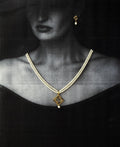 Regal Real Pearl Necklace Set - Chandrani Pearls