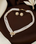 Regal Real Pearl Necklace Set - Chandrani Pearls