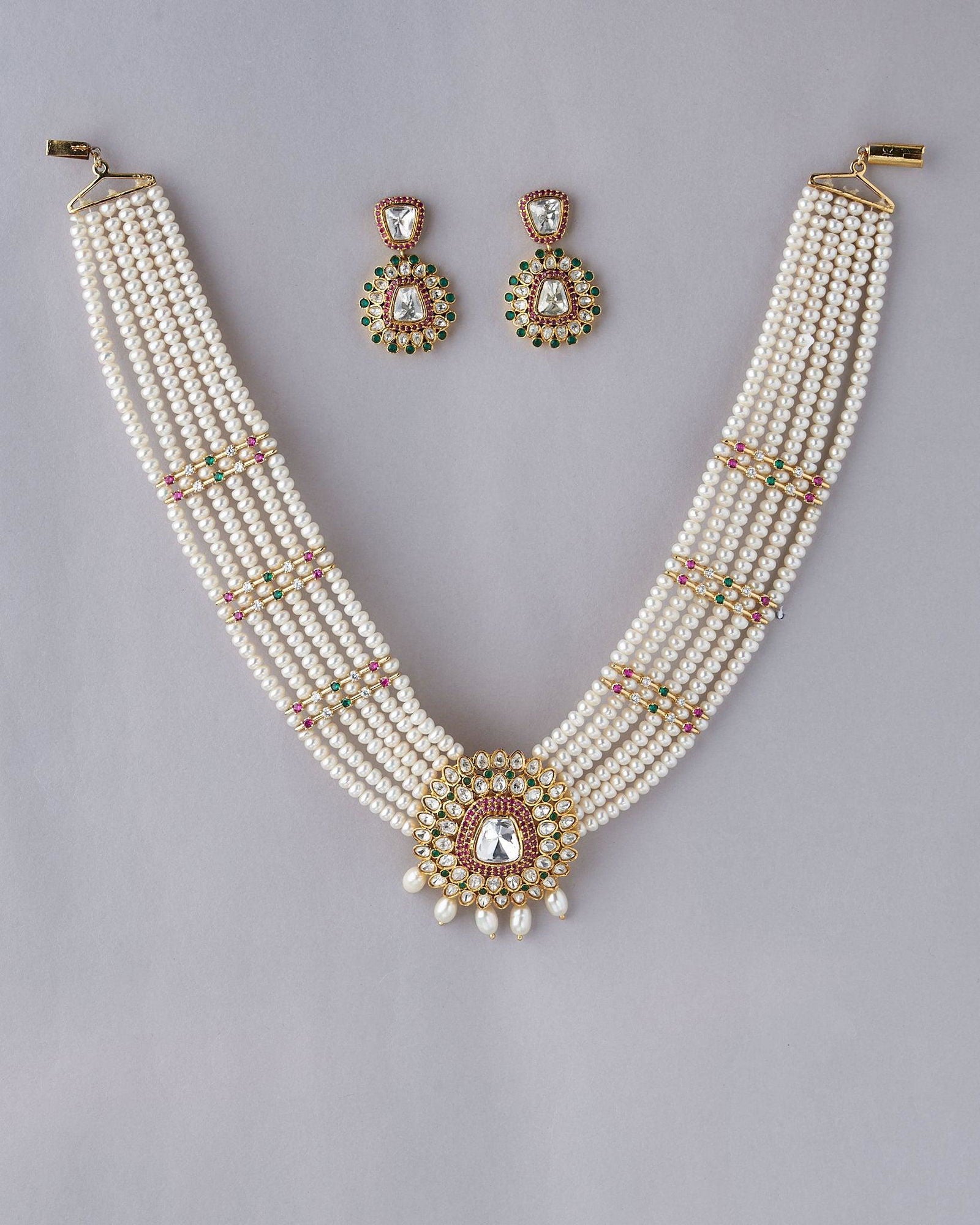 Royal Pearl Necklace Set - Chandrani Pearls