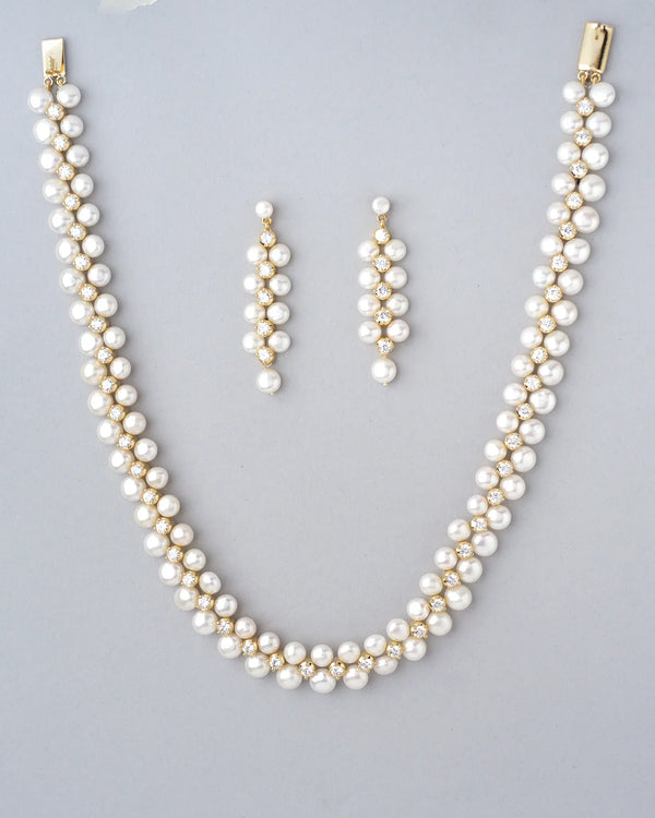 Royal Mikkimotor White CZ Crown Set