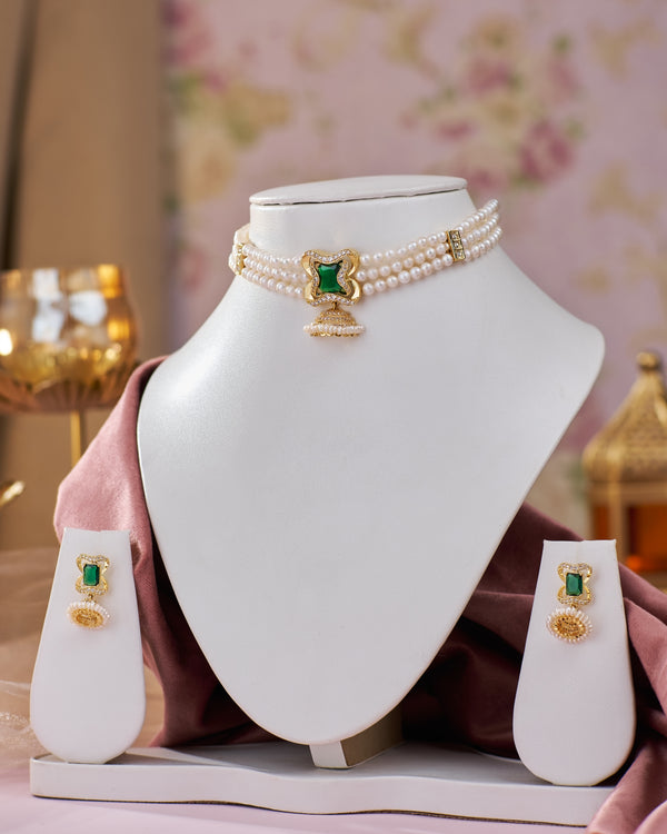 Eternal Grace Bridal Pearl Jewellery Necklace Choker