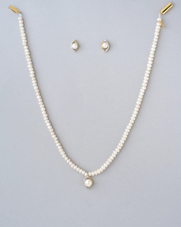 Elegant Teardrop CZ Set