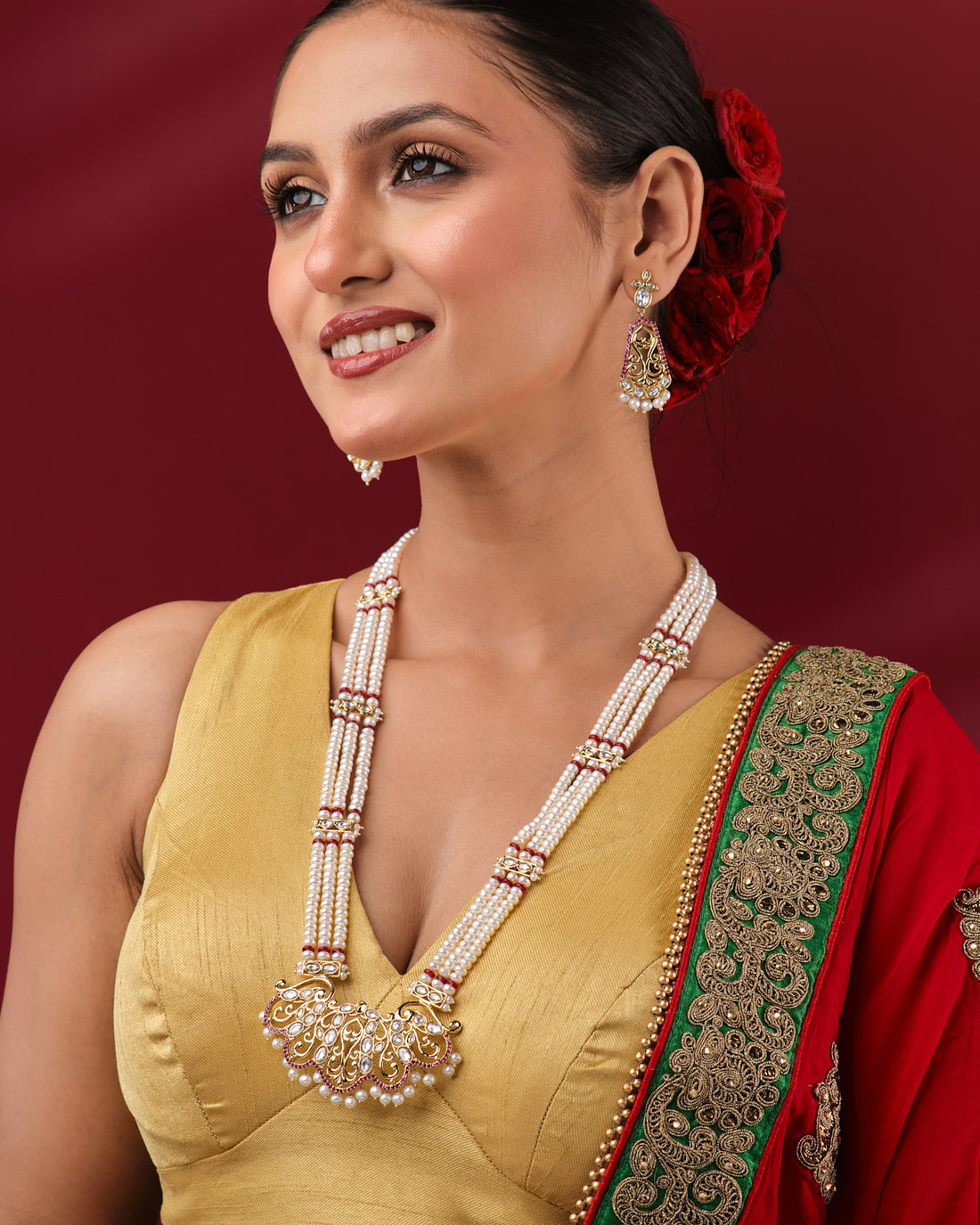 Heirloom Pearls Traditional Wedding Jewellery Set