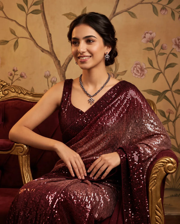 Silver-Tone Iridescent Black Pearl Double-Strand Necklace & Earrings Set