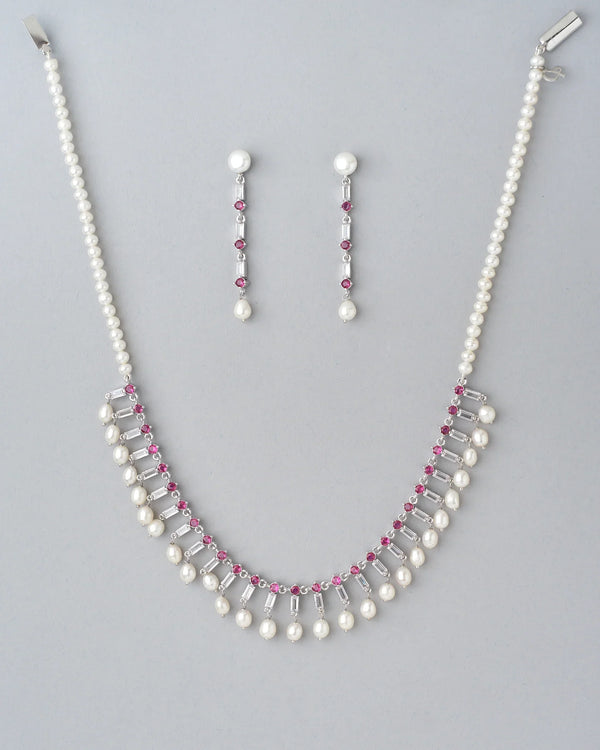 Iridescent Real Pearl Jewelry Set Dreamy & Dazzling