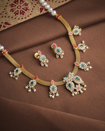 Queen’s Radiant Pearl CZ Set