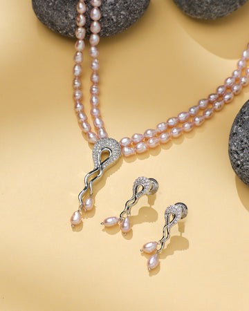 Angel Aura Pearl Necklace Jewelry