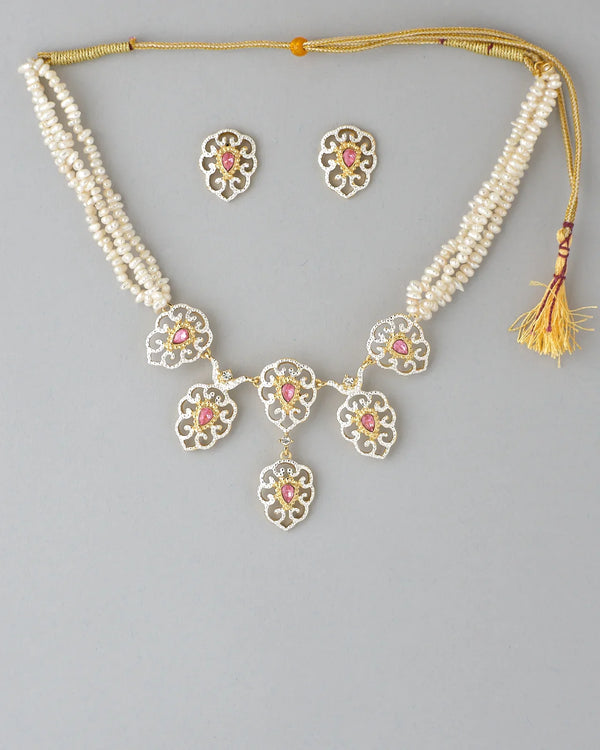 Lotus Blossom Pearl Set
