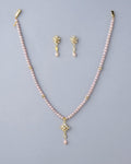 Sculpted Beauty Necklace Set - Chandrani Pearls