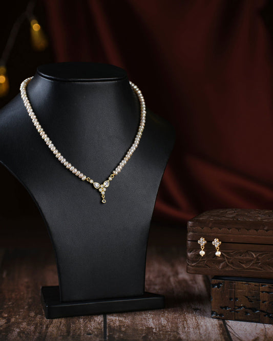 Simple Elegance Pearl Set - Chandrani Pearls