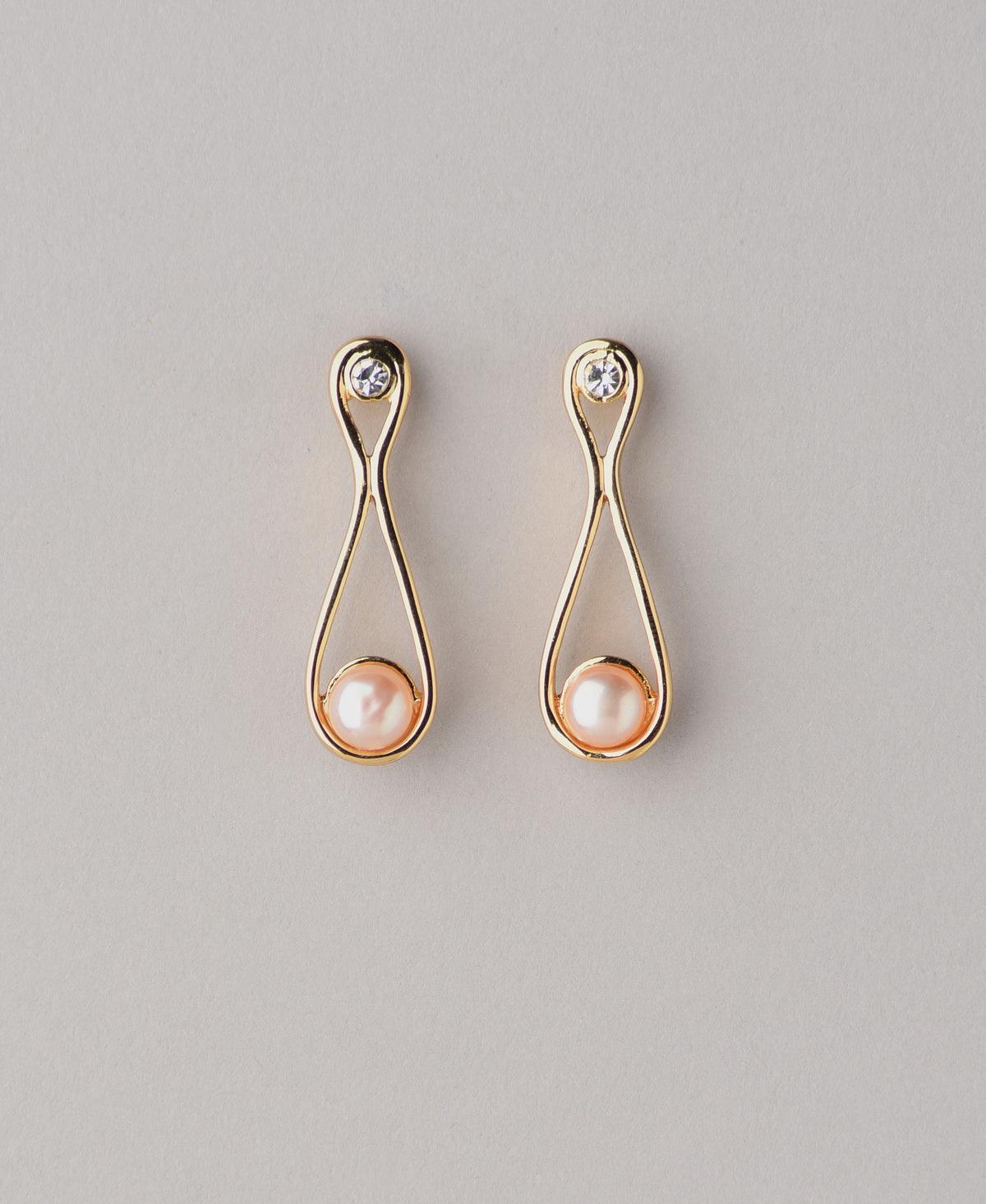 Simple Hang Pearl Earring - Chandrani Pearls