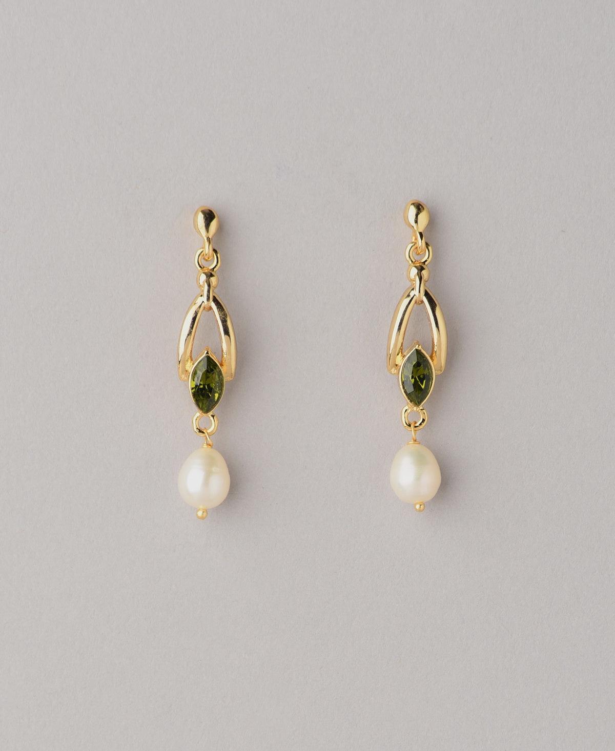 Simple Hang Pearl Earring - Chandrani Pearls