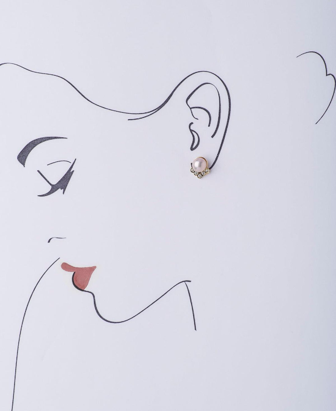 Simple Pearl Stud Earring - Chandrani Pearls