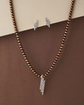 Simple and Elegant Pearl Necklace Set - Chandrani Pearls