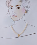 Simple and Elegant Real Pearl Necklace Set - Chandrani Pearls