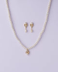 Simple and Elegant Real Pearl Necklace Set - Chandrani Pearls