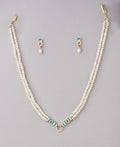 Simple and Elegant Real Pearl Necklace Set - Chandrani Pearls