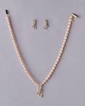 Simple and Elegant Real Pearl Necklace Set - Chandrani Pearls