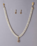 Simple and Elegant Real Pearl Necklace Set - Chandrani Pearls