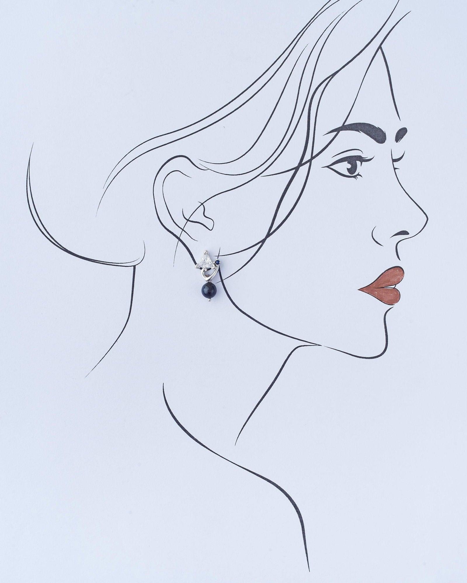 Simple and Sweet Real Pearl Stud Earring - Chandrani Pearls