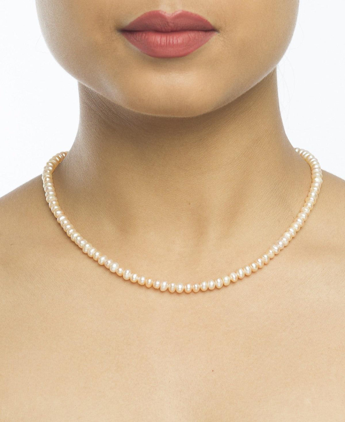 Single Line pendant necklace - Chandrani Pearls