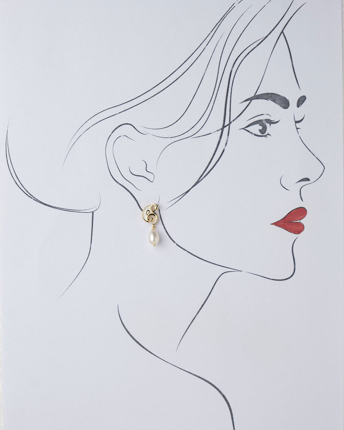 Sophisticated Dainty Pearl Drop Earring - Chandrani Pearls