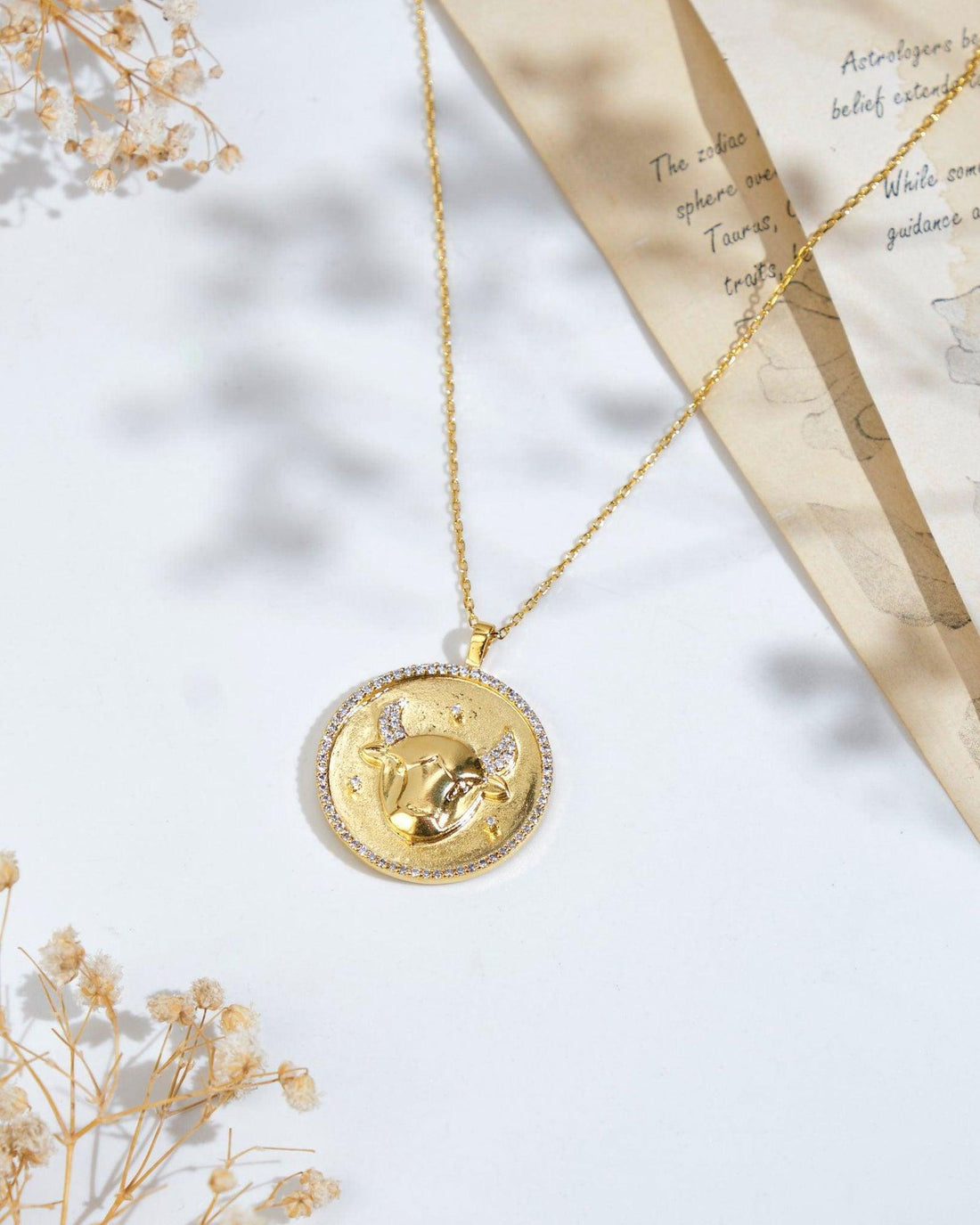 Soul Of The Bull Taurus Pendant - Chandrani Pearls