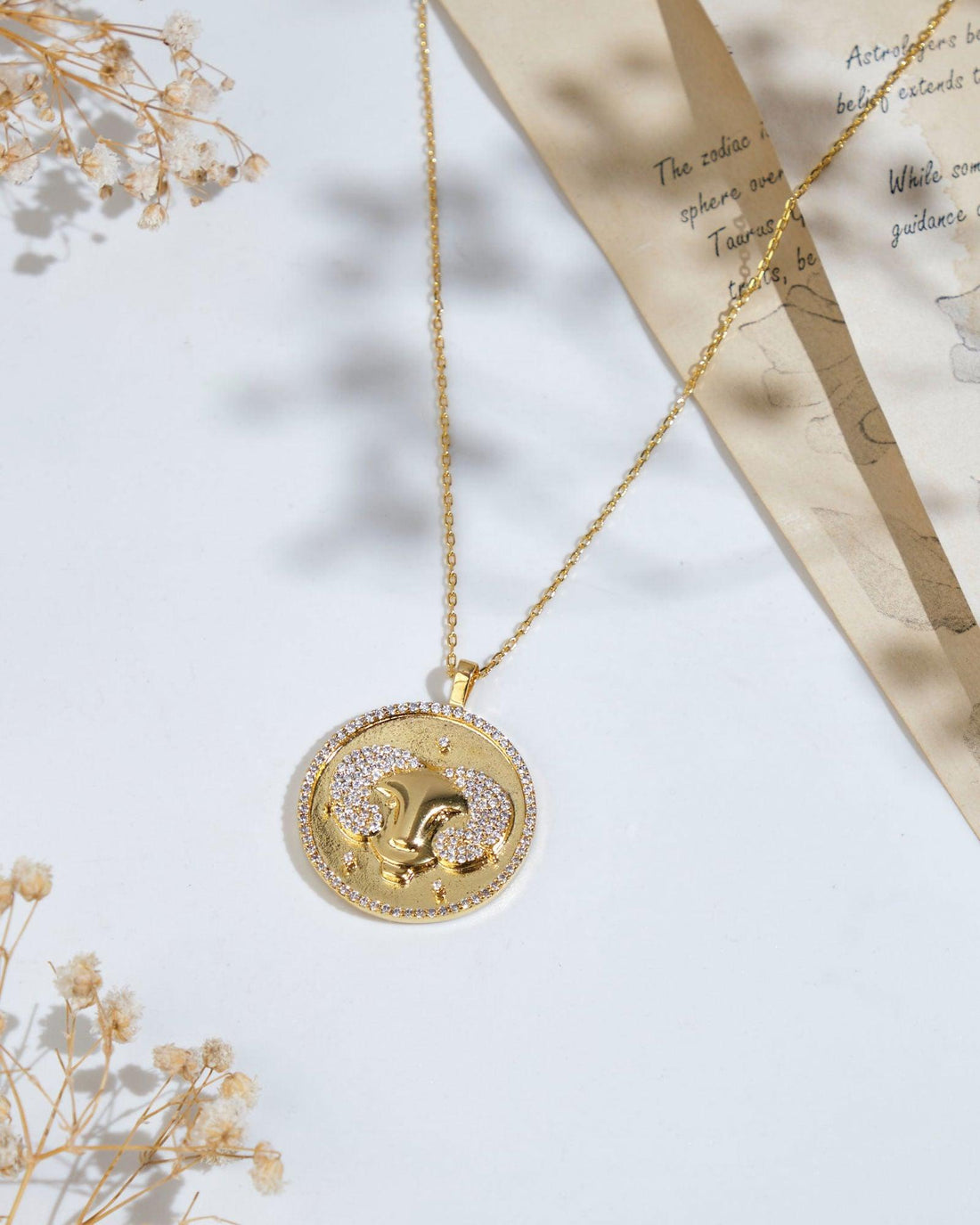 Soul Of The Ram Aries Pendant - Chandrani Pearls