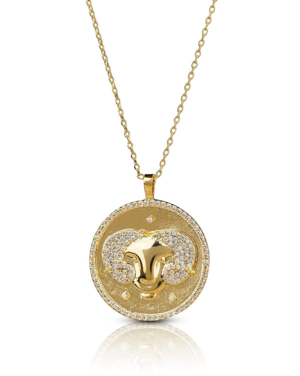 Soul Of The Ram Aries Pendant - Chandrani Pearls