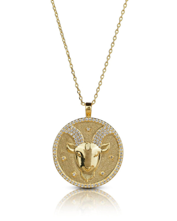 Soul Of The Sea Goat Capricorn Pendant - Chandrani Pearls